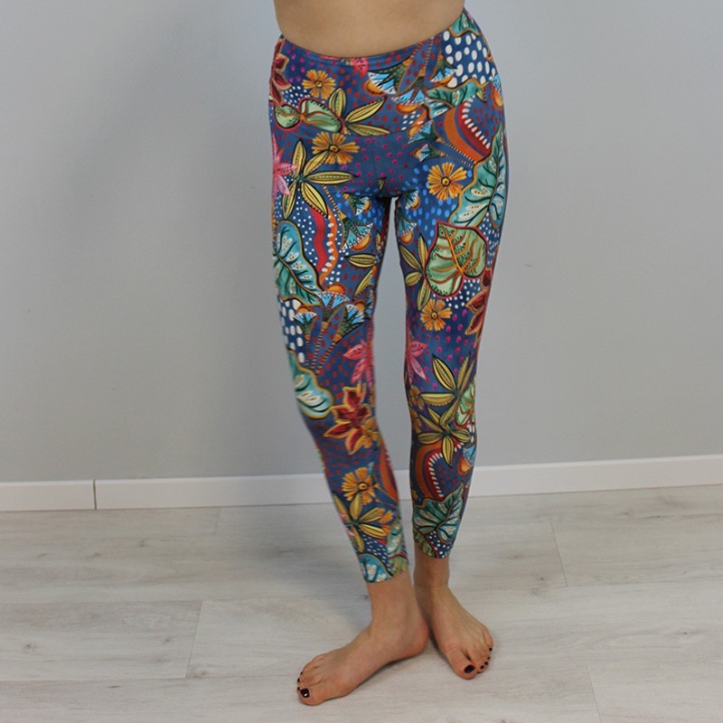 Legging Taille Haute 7/8 Floral Kingdom