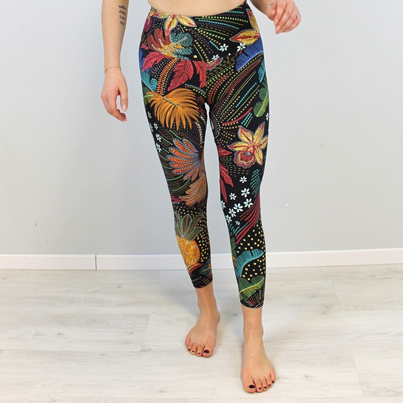 Legging Taille Haute 7/8 Tropical Living