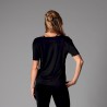 T-shirt col en 'V' Ebony